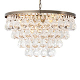 Chandelier Bolzano
Light brushed brass finish | clear glass