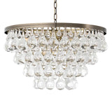 Chandelier Bolzano
Light brushed brass finish | clear glass