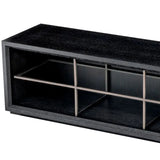 TV Cabinet Hennessey L
Charcoal grey oak veneer | medium bronze finish
