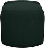 Horizon Boucle Fabric Upholstered Ottoman