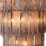 Chandelier Saint Roch XXL
Light brushed brass finish | smoke glass