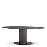 Dining Table Volterra Oval
Bronze finish | ceramic marble look top