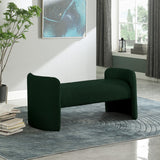 Peyton Contemporary Bench with Rounded Arms for Stylish Seating in Bedroom or Entryway Décor