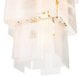 Chandelier Giardano
Clear glass | frosted glass | antique brass finish