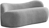 Flair Contemporary Bench with Curved Back - Elegant Seating Solution for Modern Home Decor