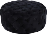 Addison Velvet Upholstered Ottoman