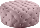 Addison Velvet Upholstered Ottoman