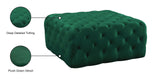 Ariel Velvet Upholstered Ottoman
