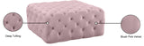 Ariel Velvet Upholstered Ottoman