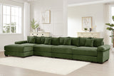 DESEO 170" 4-Seater Sofa with 1 Ottoman
