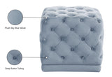 Stella Velvet Upholstered Stool
