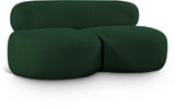 Venti Loveseat - Elegant Art Deco-Inspired Curved Design to Elevate Your Living Space Comfortably