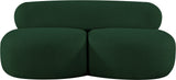 Venti Loveseat - Elegant Art Deco-Inspired Curved Design to Elevate Your Living Space Comfortably