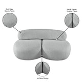 Venti Loveseat - Elegant Art Deco-Inspired Curved Design to Elevate Your Living Space Comfortably