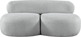 Venti Loveseat - Elegant Art Deco-Inspired Curved Design to Elevate Your Living Space Comfortably