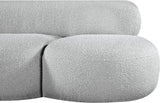 Venti Loveseat - Elegant Art Deco-Inspired Curved Design to Elevate Your Living Space Comfortably