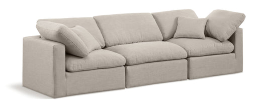 Indulge Modular Sofa - Luxurious Comfort with Textured Fabric for Stylish Living Room Relaxation