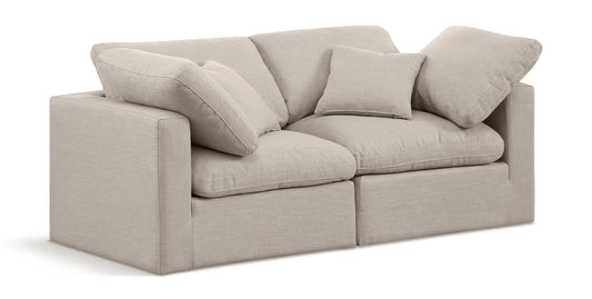 Indulge Modular Sofa - Luxurious Linen Comfort, Versatile Design for Stylish Living Spaces and Relaxation