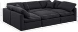 Indulge Luxurious Modular Sectional Sofa with Overstuffed Cushions for Ultimate Comfort and Style