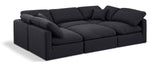 Indulge Luxurious Modular Sectional Sofa with Overstuffed Cushions for Ultimate Comfort and Style