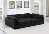 Indulge Luxurious Modular Sectional Sofa with Overstuffed Cushions for Ultimate Comfort and Style
