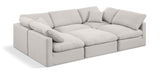 Indulge Luxurious Modular Sectional Sofa with Overstuffed Cushions for Ultimate Comfort and Style