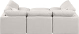 Indulge Luxurious Modular Sectional Sofa with Overstuffed Cushions for Ultimate Comfort and Style