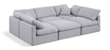 Indulge Luxurious Modular Sectional Sofa with Overstuffed Cushions for Ultimate Comfort and Style