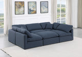 Indulge Luxurious Modular Sectional Sofa with Overstuffed Cushions for Ultimate Comfort and Style