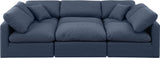 Indulge Luxurious Modular Sectional Sofa with Overstuffed Cushions for Ultimate Comfort and Style