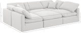 Indulge Luxurious Modular Sectional Sofa with Overstuffed Cushions for Ultimate Comfort and Style