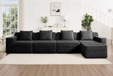 MARTHA 153" 4-Seater Sofa with 1 Ottoman