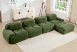 MIA 152'' 4-Seater Sofa with 1 Ottoman