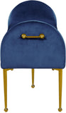 Owen Elegant Velvet Bench with Polished Gold Legs, Chic Design for Bedroom or Entryway Seating