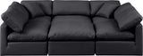 Indulge Luxurious Modular Sectional Sofa with Overstuffed Cushions for Ultimate Comfort and Style