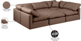 Indulge Luxurious Modular Sectional Sofa with Overstuffed Cushions for Ultimate Comfort and Style
