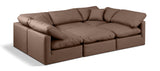 Indulge Luxurious Modular Sectional Sofa with Overstuffed Cushions for Ultimate Comfort and Style