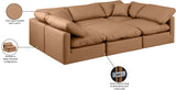 Indulge Luxurious Modular Sectional Sofa with Overstuffed Cushions for Ultimate Comfort and Style