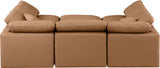 Indulge Luxurious Modular Sectional Sofa with Overstuffed Cushions for Ultimate Comfort and Style