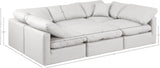 Indulge Luxurious Modular Sectional Sofa with Overstuffed Cushions for Ultimate Comfort and Style
