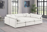 Indulge Luxurious Modular Sectional Sofa with Overstuffed Cushions for Ultimate Comfort and Style