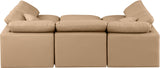 Indulge Luxurious Modular Sectional Sofa with Overstuffed Cushions for Ultimate Comfort and Style