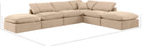 Indulge Modular Sectional Sofa - Luxurious Comfort and Style for Any Living Space or Bedroom