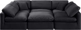 Indulge Luxurious Modular Sectional Sofa with Overstuffed Cushions for Ultimate Comfort and Style