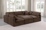 Indulge Luxurious Modular Sectional Sofa with Overstuffed Cushions for Ultimate Comfort and Style