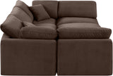 Indulge Luxurious Modular Sectional Sofa with Overstuffed Cushions for Ultimate Comfort and Style