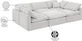 Indulge Luxurious Modular Sectional Sofa with Overstuffed Cushions for Ultimate Comfort and Style