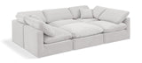 Indulge Luxurious Modular Sectional Sofa with Overstuffed Cushions for Ultimate Comfort and Style