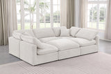 Indulge Luxurious Modular Sectional Sofa with Overstuffed Cushions for Ultimate Comfort and Style