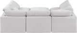 Indulge Luxurious Modular Sectional Sofa with Overstuffed Cushions for Ultimate Comfort and Style